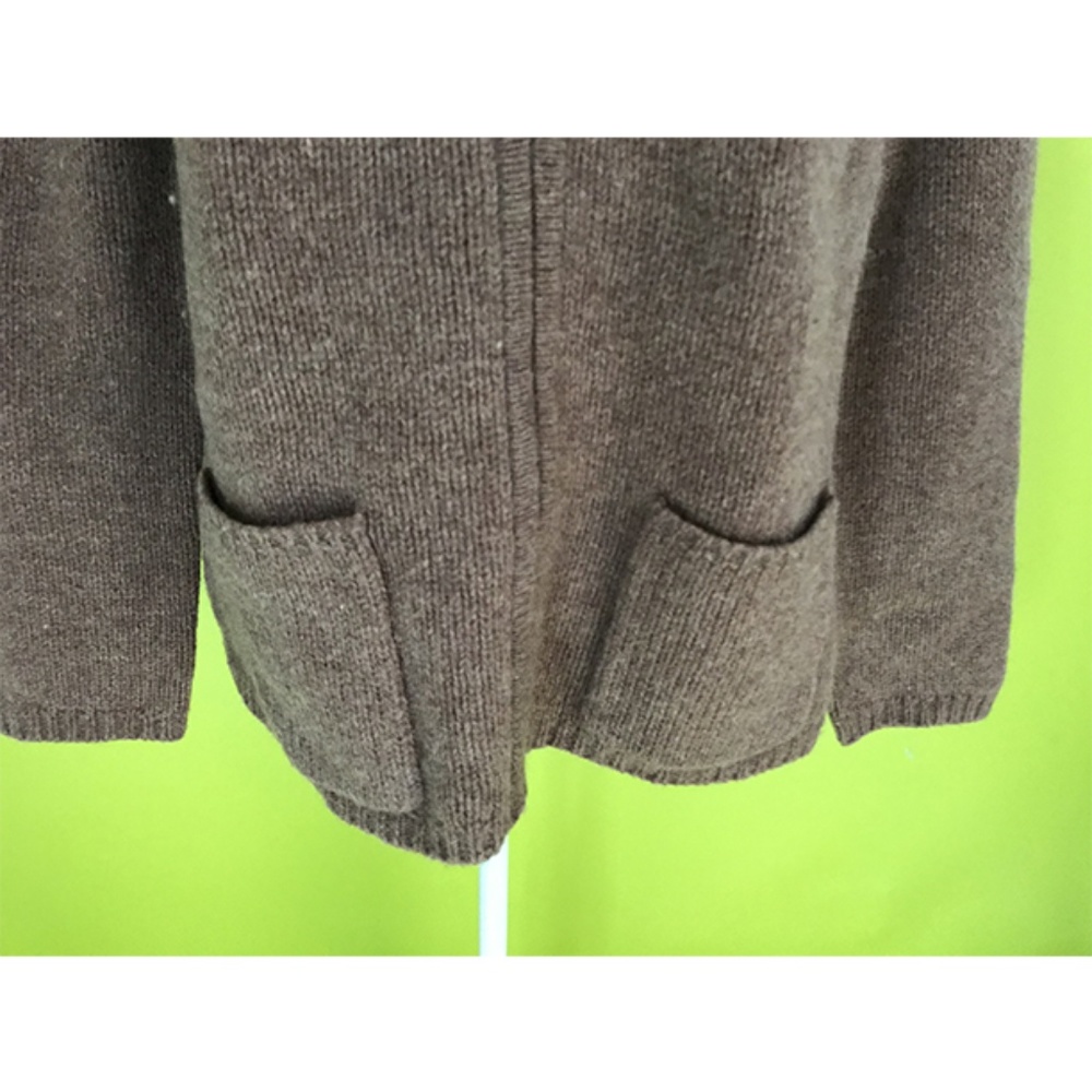 J. Crew Ribbed Collar Pure Wool Knit Sweater M - Picture 7 of 8